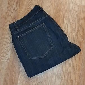 JCrew slim straight black jeans 33 w x 32 l